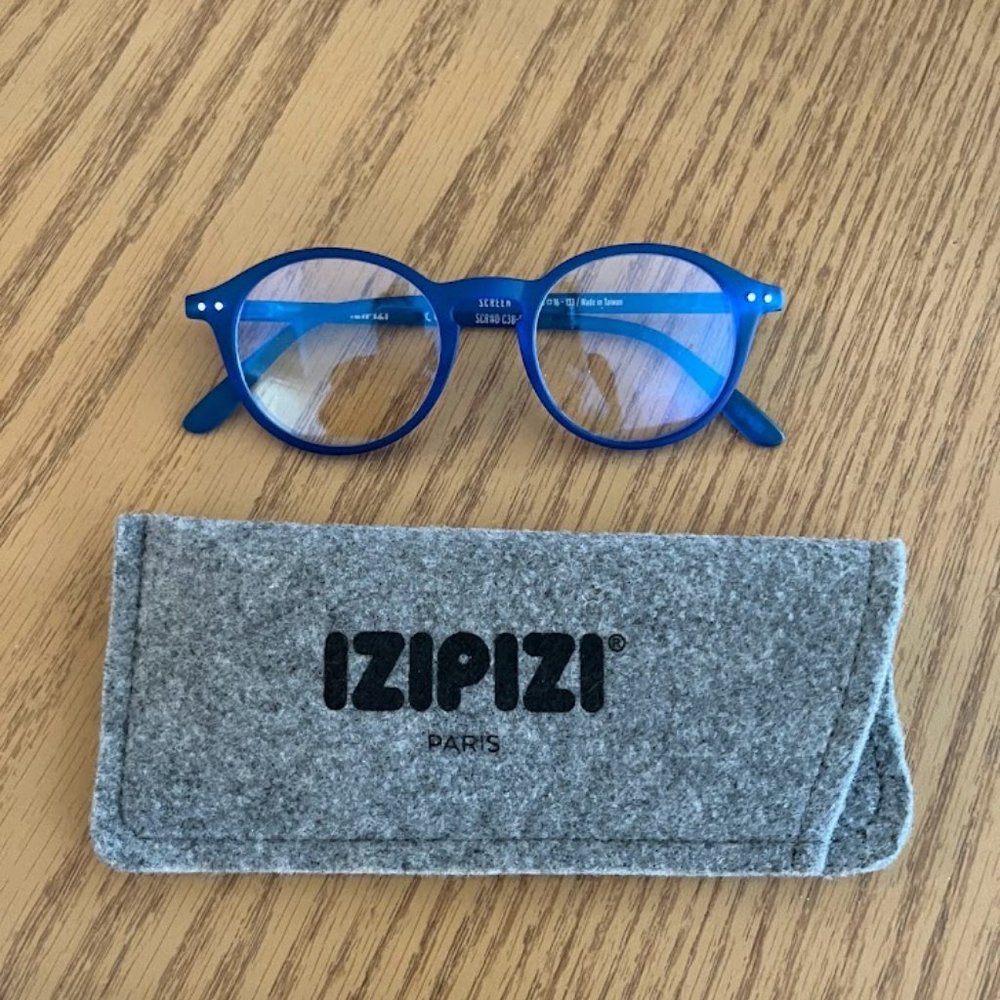 (blue) blue-light glasses - izipizi (no prescription)